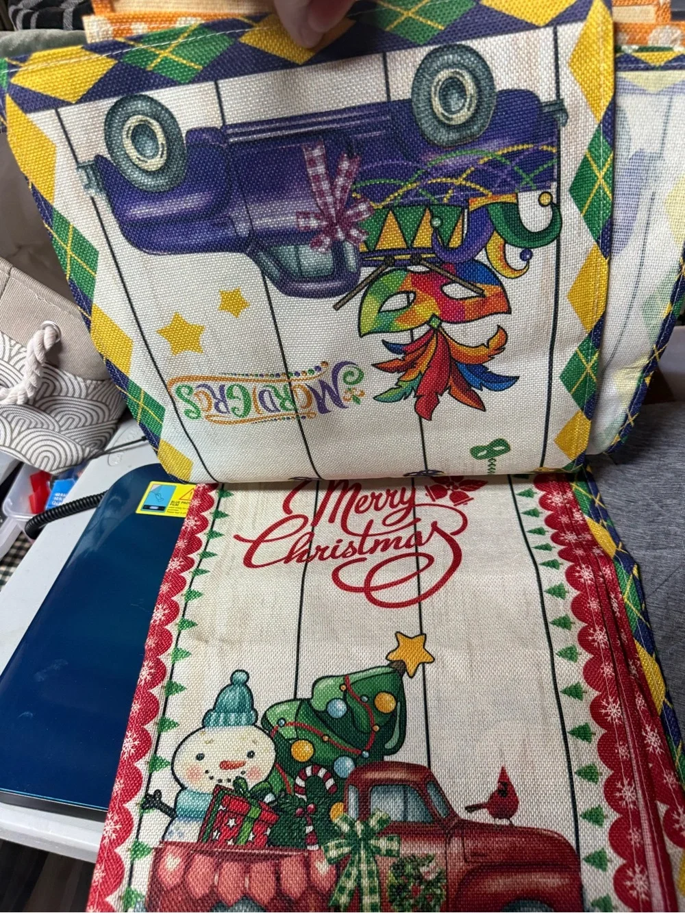 Seasonal Holiday Table runners set of four